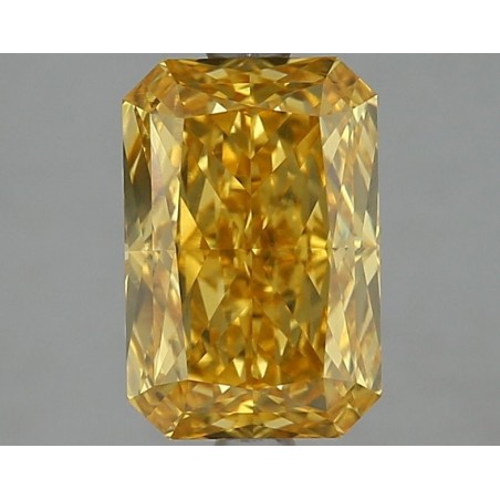 Diament laboratoryjny o barwie fantazyjnej radiant, 2.74ct, VVS2, Fancy Vivid Yellow, IGI LG737547552