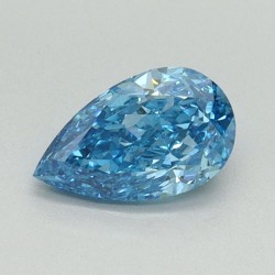Diament laboratoryjny o barwie fantazyjnej szlif gruszkowy, 0.57ct, VVS2, Fancy Vivid Blue, IGI LG656481258