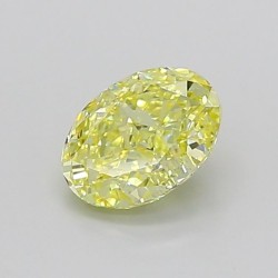 Diament laboratoryjny o barwie fantazyjnej szlif owalny, 1.05ct, VVS2, Fancy Intense Yellow, IGI LG734511700