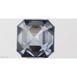 Diament laboratoryjny o barwie fantazyjnej szlif szmaragdowy kwadratowy, 0.53ct, VVS1, Fancy Deep Blue, IGI LG538290397