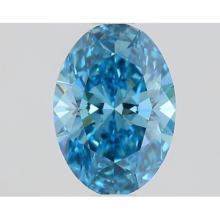 Diament laboratoryjny o barwie fantazyjnej szlif owalny, 1.55ct, VVS2, Fancy Vivid Blue, IGI LG695514753