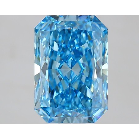 Diament laboratoryjny o barwie fantazyjnej radiant, 2.02ct, VVS2, Fancy Vivid Blue, IGI LG647448681