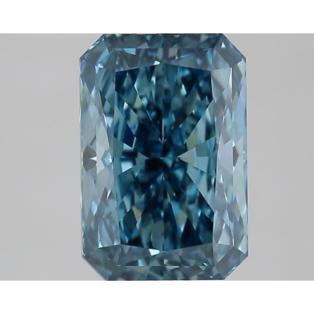 Diament laboratoryjny o barwie fantazyjnej radiant, 2.08ct, VVS2, Fancy Vivid Blue, IGI LG667457115