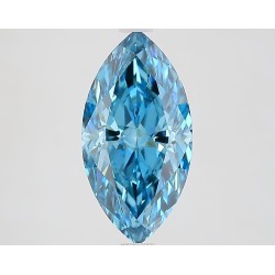 Diament laboratoryjny o barwie fantazyjnej markiza, 2.52ct, VVS2, Fancy Vivid Blue, IGI LG731538316