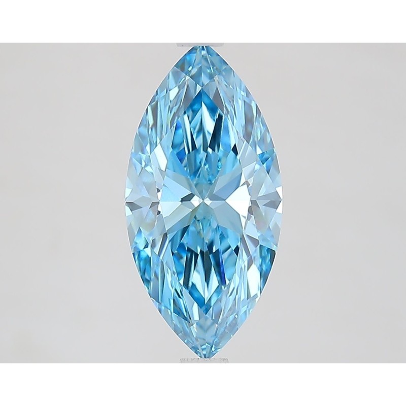 Diament laboratoryjny o barwie fantazyjnej markiza, 2.55ct, VVS2, Fancy Vivid Blue, IGI LG691509188 Diament laboratoryjny o barwie fantazyjnej markiza, 2.55ct, VVS2, Fancy Vivid Blue, IGI LG691509188