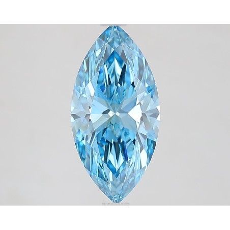 Diament laboratoryjny o barwie fantazyjnej markiza, 2.55ct, VVS2, Fancy Vivid Blue, IGI LG691509188