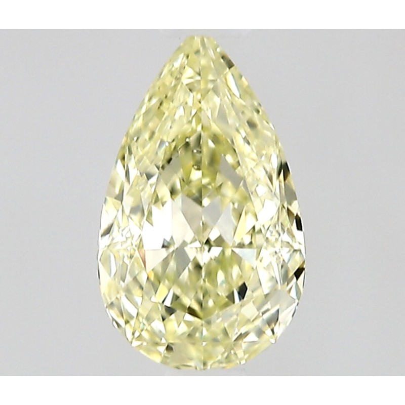 Diament o barwie fantazyjnej szlif gruszkowy, 0.32ct, VS2, Fancy Light Yellow, GIA 2538667726 Diament o barwie fantazyjnej szlif gruszkowy, 0.32ct, VS2, Fancy Light Yellow, GIA 2538667726