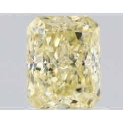 Diament o barwie fantazyjnej radiant, 1.11ct, VS2, Fancy Light Yellow, GIA 5513616295