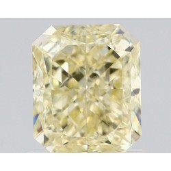 Diament o barwie fantazyjnej radiant, 1.02ct, VVS1, Fancy Light Yellow, GIA 5232480116