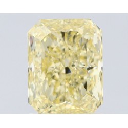 Diament o barwie fantazyjnej radiant, 1.5ct, VS1, Fancy Light Yellow, GIA 7516183952