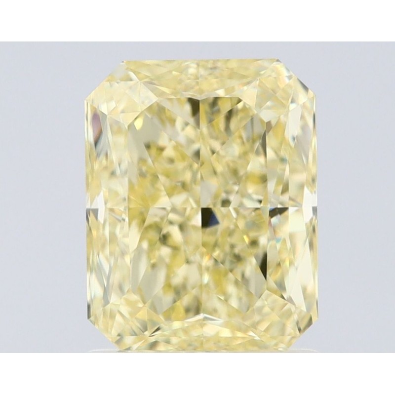Diament o barwie fantazyjnej radiant, 1.5ct, VS1, Fancy Light Yellow, GIA 7516183952 Diament o barwie fantazyjnej radiant, 1.5ct, VS1, Fancy Light Yellow, GIA 7516183952
