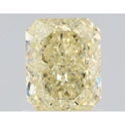 Diament o barwie fantazyjnej radiant, 1.17ct, VS2, Fancy Light Yellow, GIA 1507917830