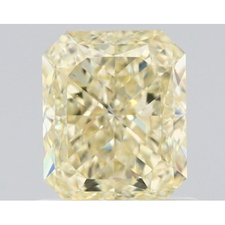 Diament o barwie fantazyjnej radiant, 1.02ct, VVS2, Fancy Light Yellow, GIA 1236480100