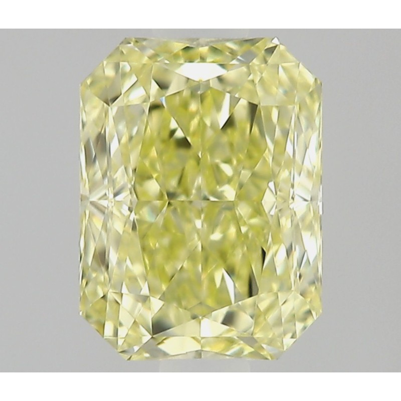 Diament o barwie fantazyjnej radiant, 0.53ct, VVS1, Fancy Yellow, GIA 3535553836 Diament o barwie fantazyjnej radiant, 0.53ct, VVS1, Fancy Yellow, GIA 3535553836