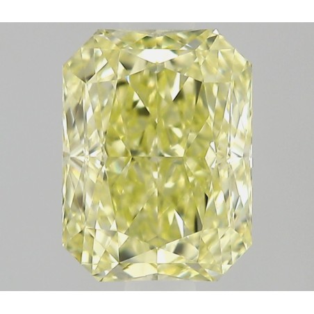 Diament o barwie fantazyjnej radiant, 0.53ct, VVS1, Fancy Yellow, GIA 3535553836