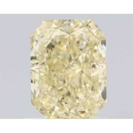 Diament o barwie fantazyjnej radiant, 1.04ct, VVS2, Fancy Light Yellow, GIA 5232549479
