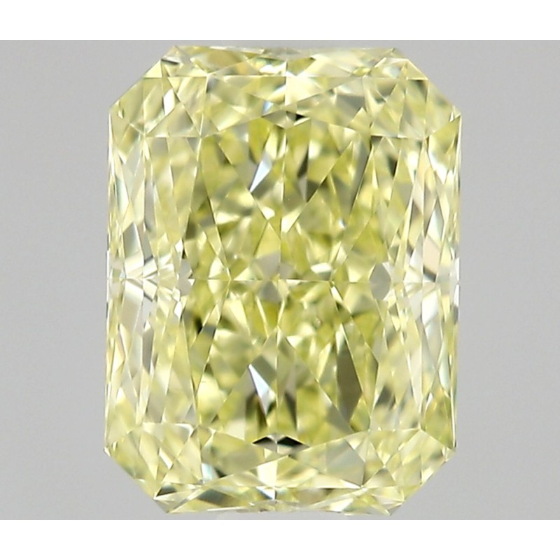 Diament o barwie fantazyjnej radiant, 0.51ct, VVS1, Fancy Light Yellow, GIA 7536657988 Diament o barwie fantazyjnej radiant, 0.51ct, VVS1, Fancy Light Yellow, GIA 7536657988