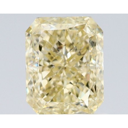 Diament o barwie fantazyjnej radiant, 1.03ct, VVS1, Fancy Light Yellow, GIA 1232536773