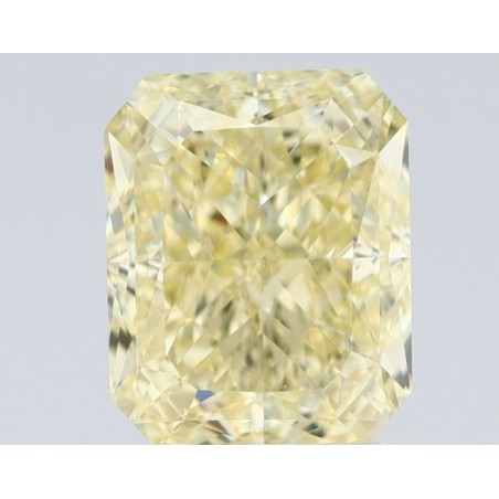 Diament o barwie fantazyjnej radiant, 1.5ct, VVS1, Fancy Light Yellow, GIA 5232536811