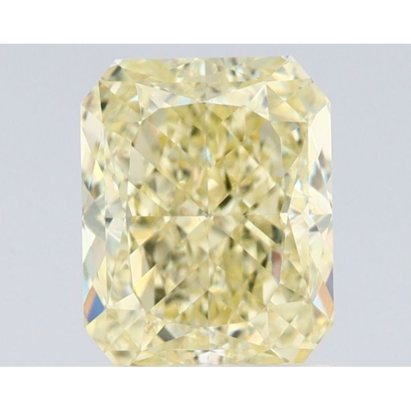 Diament o barwie fantazyjnej radiant, 1.03ct, VVS1, Fancy Light Yellow, GIA 7518605608 Diament o barwie fantazyjnej radiant, 1.03ct, VVS1, Fancy Light Yellow, GIA 7518605608