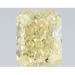 Diament o barwie fantazyjnej radiant, 1.2ct, VS2, Fancy Light Yellow, GIA 2235530470