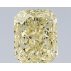 Diament o barwie fantazyjnej radiant, 1.08ct, VS1, Fancy Light Yellow, GIA 2516437083
