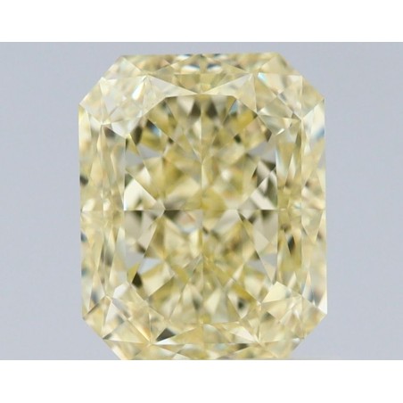 Diament o barwie fantazyjnej radiant, 1.08ct, VS1, Fancy Light Yellow, GIA 2516437083