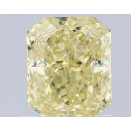Diament o barwie fantazyjnej radiant, 1.09ct, VS1, Fancy Light Yellow, GIA 7516706893