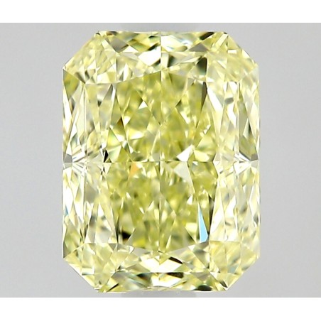 Diament o barwie fantazyjnej radiant, 0.53ct, VVS1, Fancy Light Yellow, GIA 7538686746