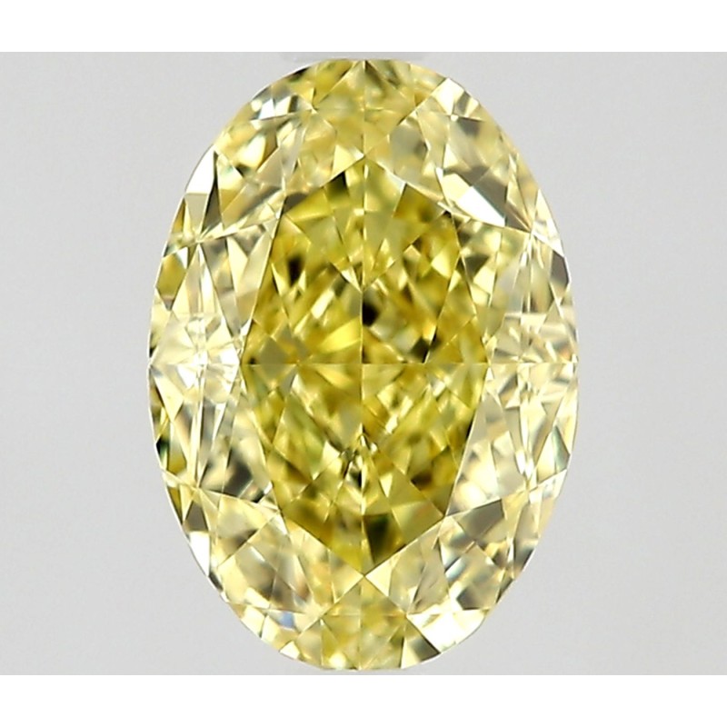 Diament o barwie fantazyjnej szlif owalny, 0.6ct, VVS2, Fancy Intense Yellow, GIA 6531646424 Diament o barwie fantazyjnej szlif owalny, 0.6ct, VVS2, Fancy Intense Yellow, GIA 6531646424
