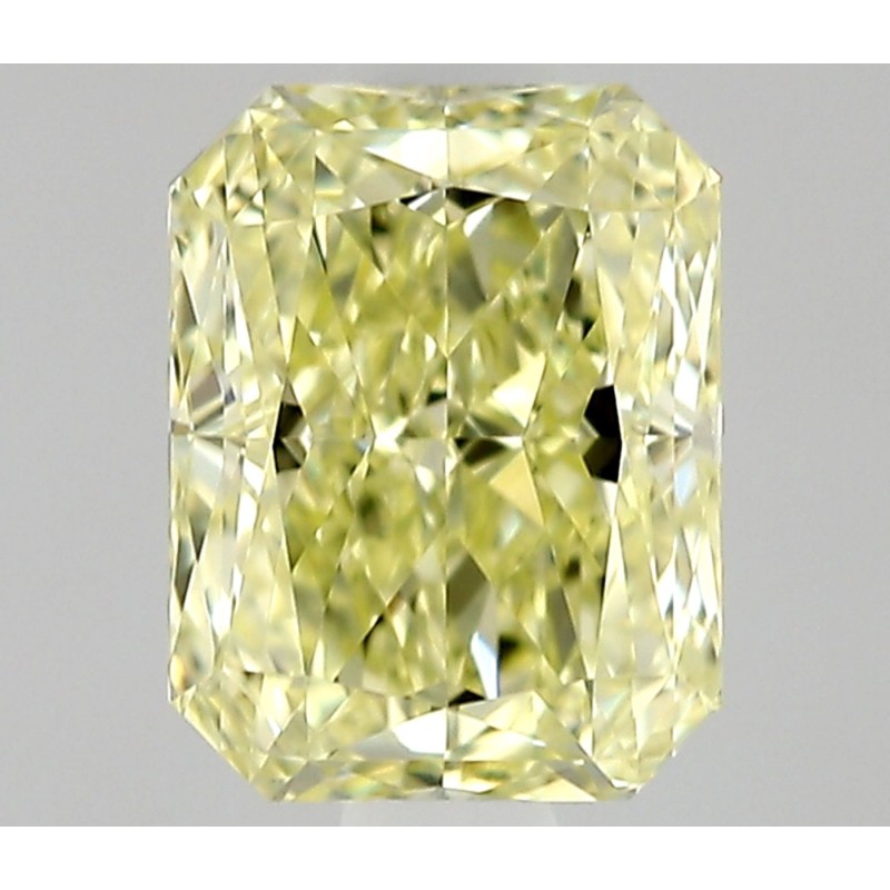Diament o barwie fantazyjnej radiant, 0.51ct, VVS1, Fancy Light Yellow, GIA 1539531747 Diament o barwie fantazyjnej radiant, 0.51ct, VVS1, Fancy Light Yellow, GIA 1539531747