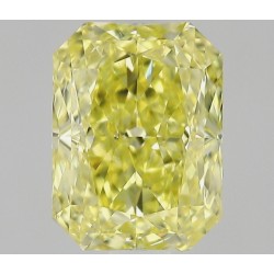 Diament o barwie fantazyjnej radiant, 0.6ct, VS1, Fancy Intense Yellow, GIA 1537553862