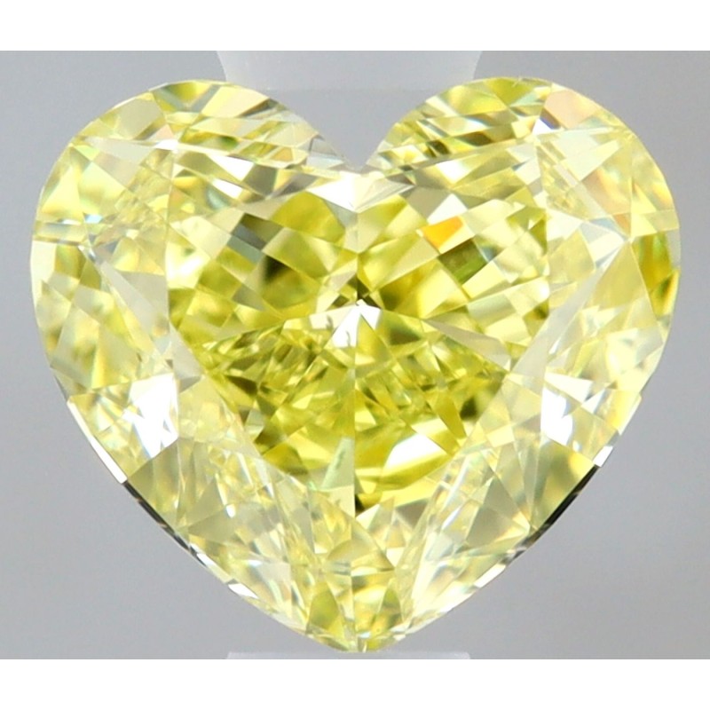 Diament o barwie fantazyjnej serce, 0.63ct, VS1, Fancy Yellow, GIA 1539685030 Diament o barwie fantazyjnej serce, 0.63ct, VS1, Fancy Yellow, GIA 1539685030