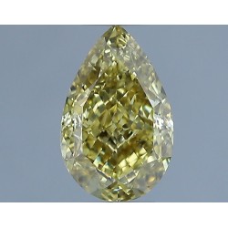 Diament o barwie fantazyjnej szlif gruszkowy, 1.01ct, SI1, Fancy Brown Yellow, GIA 1528412072