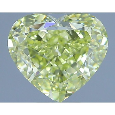 Diament o barwie fantazyjnej serce, 1.56ct, VS2, Fancy Yellow, GIA 1232717913