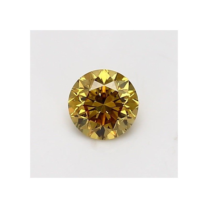 Diament o barwie fantazyjnej szlif okrągły, 0.6ct, SI2, Fancy Deep Yellow, GIA 2235659187 Diament o barwie fantazyjnej szlif okrągły, 0.6ct, SI2, Fancy Deep Yellow, GIA 2235659187