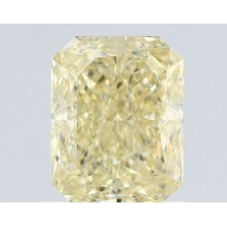 Diament o barwie fantazyjnej radiant, 1.01ct, VS2, Fancy Light Yellow, GIA 7528277192