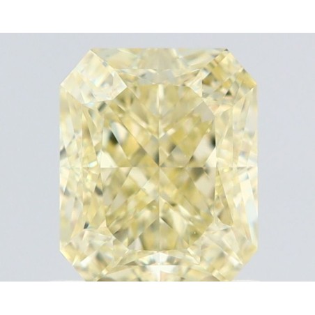 Diament o barwie fantazyjnej radiant, 1.07ct, VS1, Fancy Light Yellow, GIA 2526271985