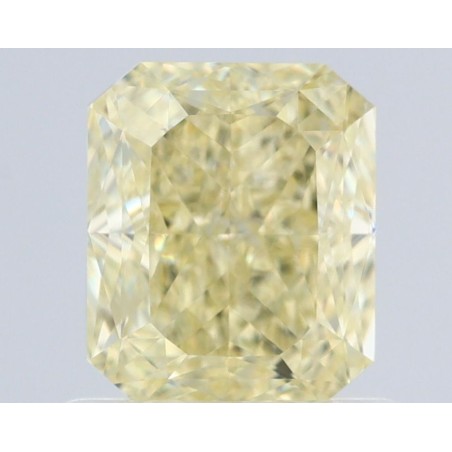 Diament o barwie fantazyjnej radiant, 1.01ct, VS1, Fancy Light Yellow, GIA 6522529360