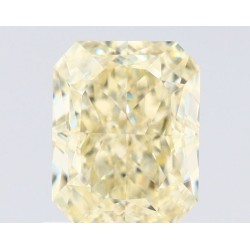Diament o barwie fantazyjnej radiant, 1.01ct, VS2, Fancy Light Yellow, GIA 7526199616