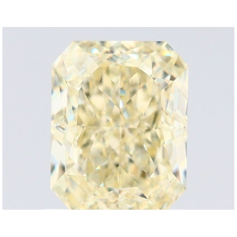Diament o barwie fantazyjnej radiant, 1.01ct, VS2, Fancy Light Yellow, GIA 7526199616