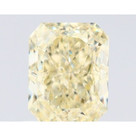Diament o barwie fantazyjnej radiant, 1.01ct, VS2, Fancy Light Yellow, GIA 7526199616