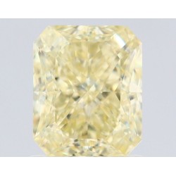Diament o barwie fantazyjnej radiant, 1.34ct, VS1, Fancy Light Yellow, GIA 6525492778