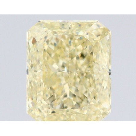 Diament o barwie fantazyjnej radiant, 1.1ct, VVS1, Fancy Light Yellow, GIA 7521492668