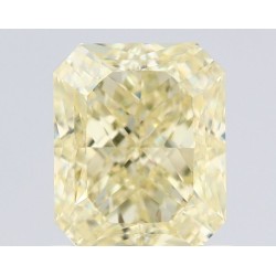 Diament o barwie fantazyjnej radiant, 1.07ct, VS1, Fancy Light Yellow, GIA 6521493535