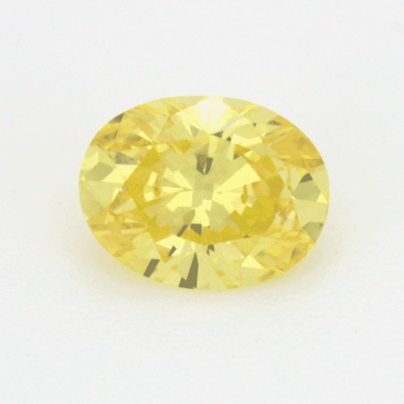 Diament o barwie fantazyjnej szlif owalny, 1.11ct, VVS1, Fancy Vivid Yellow, GIA 6203535237