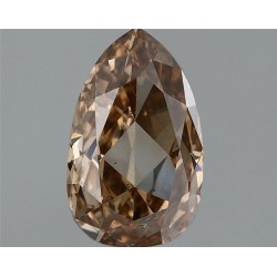 Diament o barwie fantazyjnej szlif gruszkowy, 1.22ct, SI1, Brown, IGI 729519518