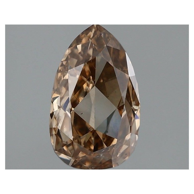 Diament o barwie fantazyjnej szlif gruszkowy, 1.22ct, SI1, Brown, IGI 729519518 Diament o barwie fantazyjnej szlif gruszkowy, 1.22ct, SI1, Brown, IGI 729519518