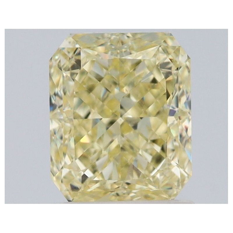 Diament o barwie fantazyjnej radiant, 1.57ct, VS2, Fancy Light Yellow, GIA 6237498816