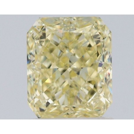 Diament o barwie fantazyjnej radiant, 1.57ct, VS2, Fancy Light Yellow, GIA 6237498816